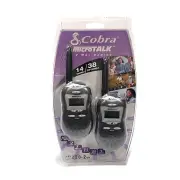 NEW Cobra MicroTALK FRS 220 Two Way Radios 14-Channel Belt Clip 2-Mile Range