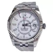 Rolex Sky-Dweller 326934 Stainless Steel Silver 42mm Watch Jubilee