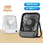 Rechargeable Portable Fan Electric Mini fan USB Desk Fan Small Silent Table Fans