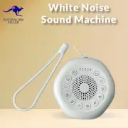 Portable White Noise Machine with 27 Sounds & Colorful Night Light.