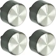 Spares2go Control Knob Switch Button for Bosch Cooker Oven Hob (Pack of 4 Knobs)