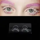 2 Pairs White Upper & Lower False Eyelashes Soft Wispy Eyelashes Extension To~ft