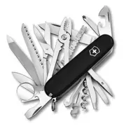 Victorinox Swiss Champ Black Swiss Army Knife - 33 Tools