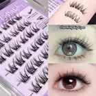 Reusable Cluster Lashes No Glue Individual Lashes New Self Adhesive Lashes