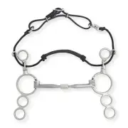 Myler SS 3Ring Combo Bit 6 Shank Comfort Snaffle