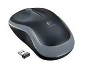 Logitech M185 Wireless Mouse Nano Receiver Grey 1-year battery life Logitech Advanced 2.4 GHz wireless connectivity