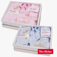 在飛比找momo購物網優惠-【Familidoo 法米多】新生兒衣服禮盒 滿月周歲禮盒(