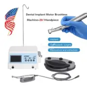 AZDENT Dental Surgical Brushless Implant Motor System With 20:1 Handpiece