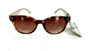 Panama Jack Women's Tortoise Sunglasses Brown & Blue 100% UVA - UVB protection