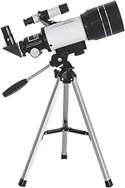 [Generic] 70mm Table Astronomical Telescope 150X for Beginners, Monocular Moon-watching with Travel Tripod for Astronomers