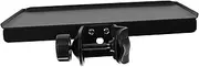 OKUMEYR Mobile Stand Holder with Mic Tray for Easy Installation and Compatibility for Stage Office and Home Use Durable Microphone Rack Stand Clamp Sound Card Tray