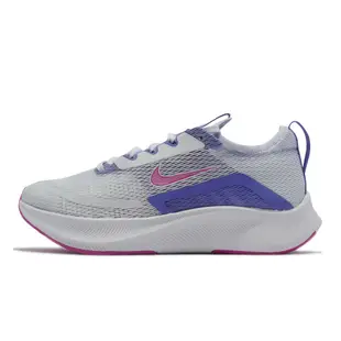 Nike 慢跑鞋 W Zoom Fly 4 氣墊 女鞋 跑鞋 運動 灰 粉 CT2401-003