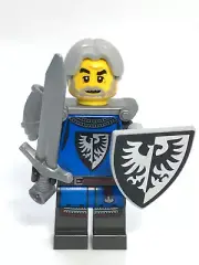 Black Falcon Knight Minifigure IDEA085 Medieval Blacksmith LEGO® from 21325