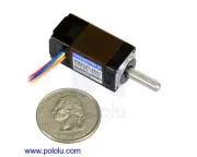Sanyo Miniature Stepper Motor: Bipolar, 200 Steps/Rev, 14 30mm, (2294) (Pololu)