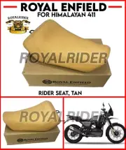 Fits Royal Enfield - RIDER SEAT , Tan For HIMALAYAN 411