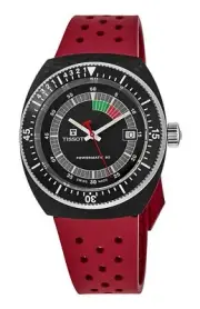 Tissot T-Sport Sideral Powermatic 80 Swiss Made Rubber Strap Diver Unisex Watch
