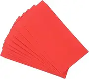 TEHAUX 20 Pack Red Chinese Envelopes Money Tip DIY Patterned Paper Adhesive Stripe Money Saving
