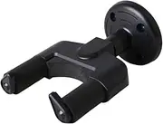 Vaguelly Wall-Mounted Guitar Hooks for Acoustic and Electric Instruments Storage for Space-Saving and Organization Black Design Cushioned Support