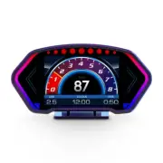 GPS Speedometer Digital Car Dashboard Head Up Display OBD Speed Clock Compass (for: Hyundai)