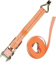 LALAFINA 3 Sets Retractable Ratchet Straps Durable Cargo Tie Down Straps with Strong Buckles for Trucks Trailers and Motorcycles