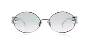 Anna-Karin Karlsson CLAW AVENTURE White Gold Men's Sunglasses Silver Size 58