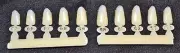 # 23, 24, 25, 26 Lower Anterior Teeth Dental Polycarbonate Temporary Crowns