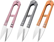 3Pcs Sewing Scissors Clippers Pruning Scissors Yarn Thread Cutters Embroidery Fi