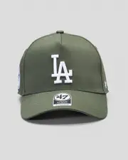 [Forty Seven] Forty Seven Men's Los Angeles Dodgers Mvp Dt Snapback Cap in Moss/Team One Size Moss/Team