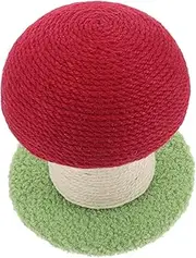 Cat Scratching Post Mushrooms Adorable Cat Scratching Post Decorative Kitten Scratcher Vertical Kitten Scratcher Sisal