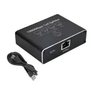 RJ45 Gigabit Ethernet Splitter 1 to 4 Port 1000Mbps LAN Network Internet Adapter