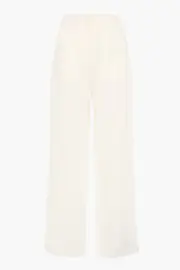 LINEN WIDE LEG PANTS