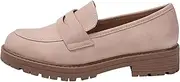 [Kassie Daniela] ~ Krystal-2 ~ Kid's Slip On Loafers Round Toe Uniform Dress Church School Casual