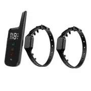Dog Training Shock Collar with Remote,Rechargeable Electric Dog Training Collar with 3 Training Modes IPX7 Waterproof For 2 Dog