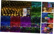 Smart Christmas 360 LED Net Lights, 12FT x 5 FT RGB Color Changing String