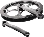 Homoyoyo Mountain Bike Crankset for Single Speeds 170mm Length Sturdy Iron 1/2'' x 3/32'' Chain
