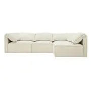 [James Lane] Kai Tribute Shell Modular Sofa - 4 Seater
