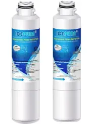 Samsung RF263BEAESG/AA-01 Premium NSF Refrigerator Water Filters (2 Pack)