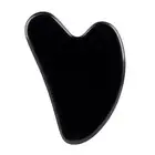 Guasha Roller Board Heart-shaped Body Massage Faux Jade Massage Board Tools