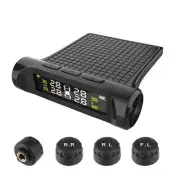 Wireless TPMS LCD Car SUV Tire Pressure Monitoring System w/4 External Sensors (for: Daihatsu)