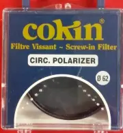 Cokin Circular Polarizing Filter 62mm Brand New