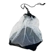 Golf Ball Bag Small Nylon Mesh Bag Net Bag for Tennis Balls Washing Toys