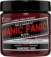 Manic Panic Classic High Voltage Semi-Permanent Hair Color Cream, Vampire Red 118 ml