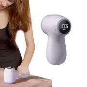 Rechargeable Lint Remover Fabric Shaver with Digital Display