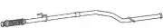 PG754M EXHAUST PIPE FOR PEUGEOT 206 1.6 2004-2007
