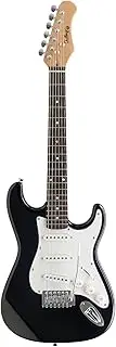 Challenge CH-E11134-BK Standard 3/4 Electric Guitar, Black