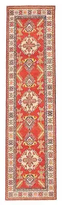 Vintage Hand-knotted Runner Rug 2'9" x 10'5" Traditional Wool Carpet