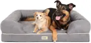 Xx-Large Dog Bed, Orthopedic Dog Sofa Memory Foam Mattress, Calming Dog Couch Be