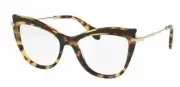 Miu Miu Eyeglasses VMU06P VIF1O1 Tortoise Frames 51MM Optical Frame