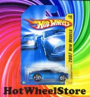 2007 Hot Wheels New Models Blue '70 PONTIAC FIREBIRD Card #016 38-042924
