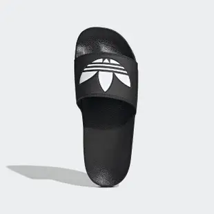 【adidas 愛迪達】拖鞋 男鞋 運動 休閒 游泳 ADILETTE LITE 黑 FU8298